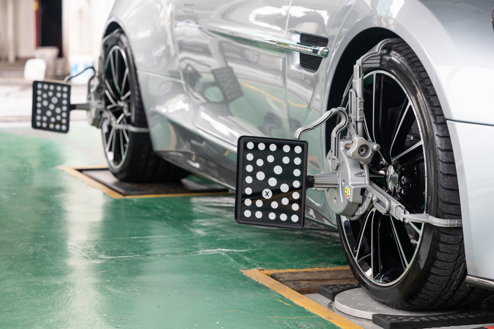 Computerized Wheel Alignment Service Dub ai
