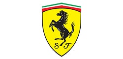 Ferrari car Service and repair Logo