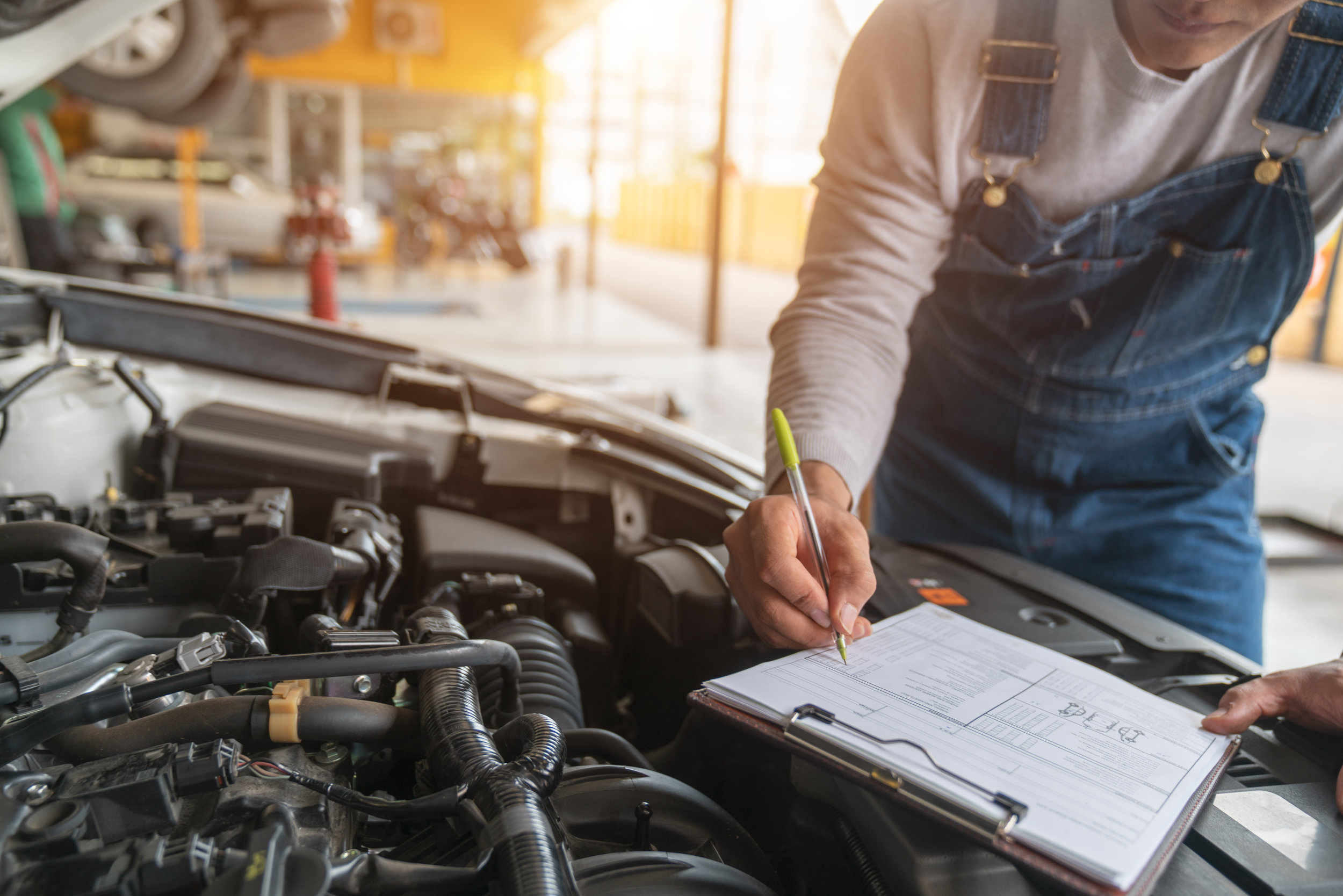 Pre-purchase car inspection